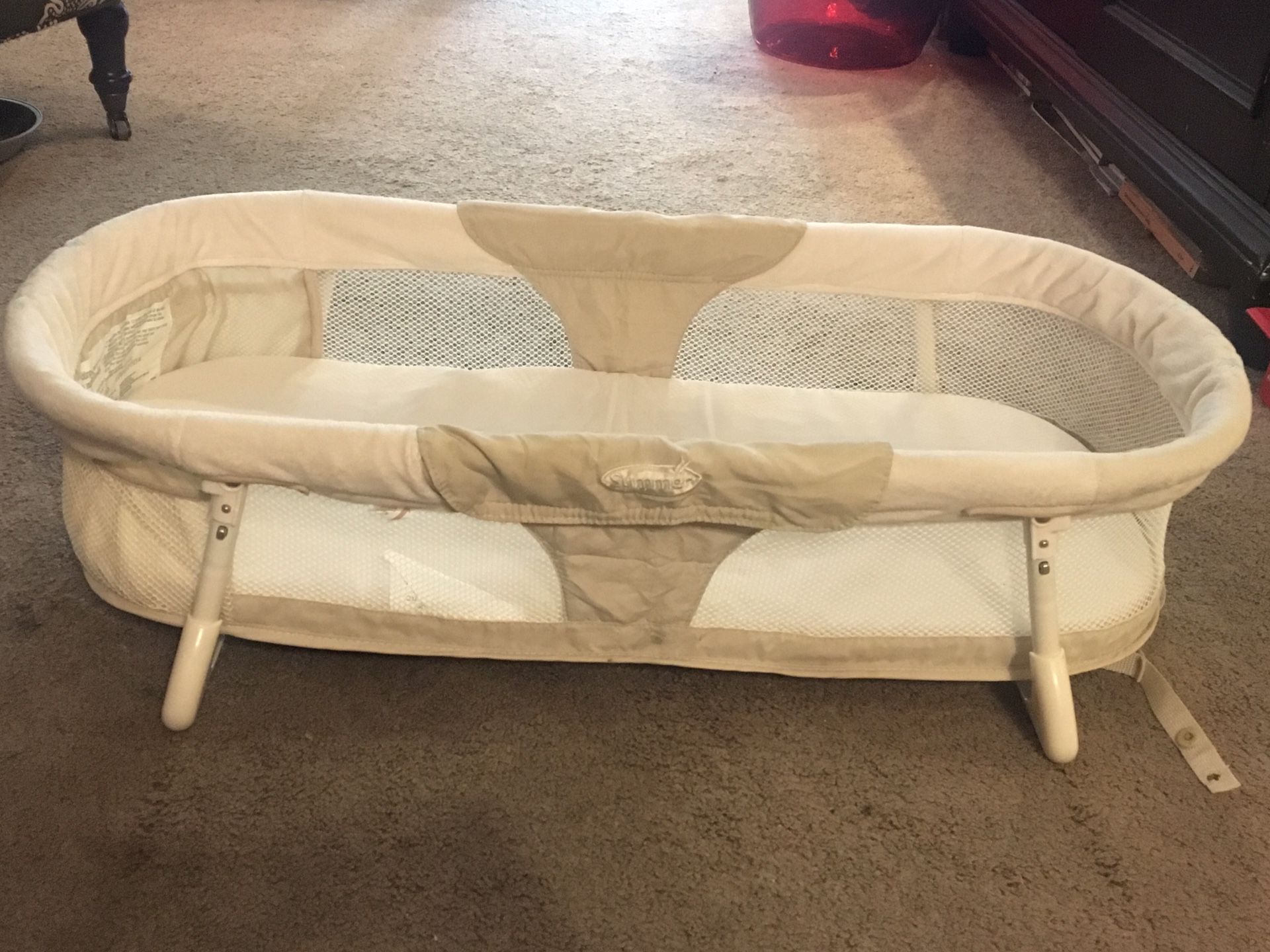 Baby crib portable folding bassinet 32” long