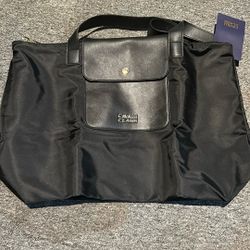Cavalli Large Black Bag 