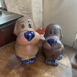 Stone Dogs And Cat