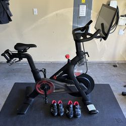 Peloton Bike with Accessories 