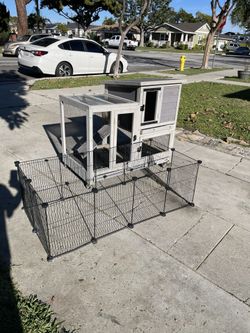 Cage Used For Rabbit