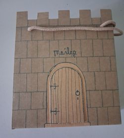 Maileg castle gift bag