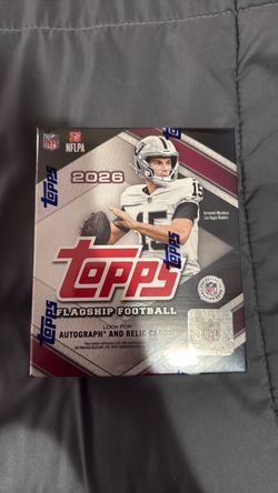 2026 Topps Flagship Football Mega Box