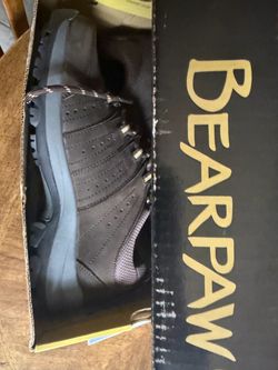 Men’s bear paw Forrester dark brown size 9.5