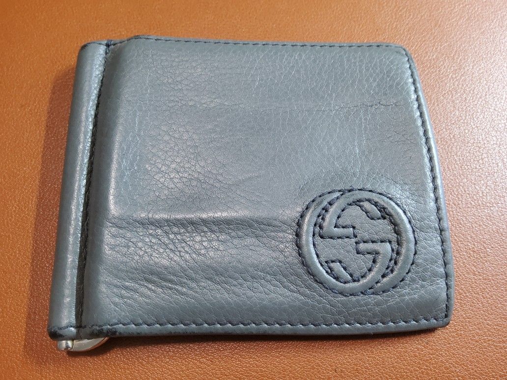 GUCCI Bifold Wallet w/ Money Clip