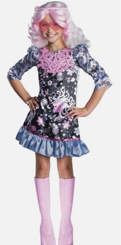 New Halloween costume- Viperine Gorgon child small $13