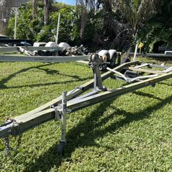 Aluminum Flat Boat Trailer Up To 20’ Boat. Ready To Load…