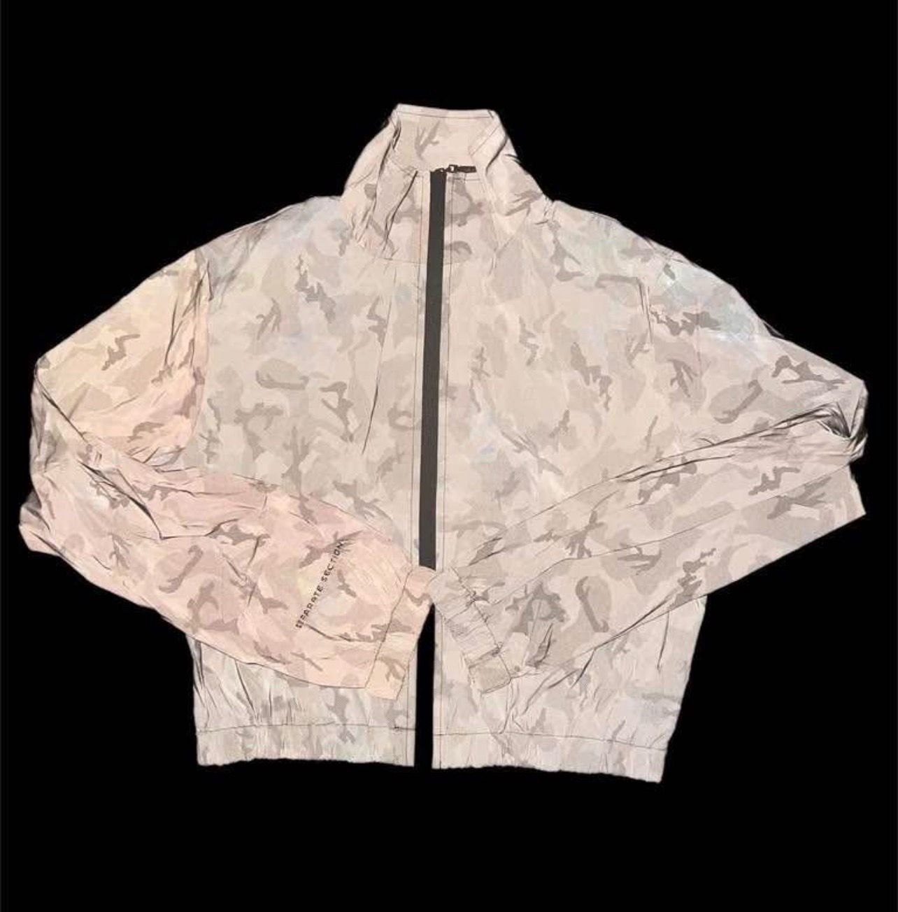New Women’s cropped camo reflective summer jacket