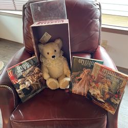 Ophelia Steiff Bear plus 3 Matching Ophelia Books-Gift Set