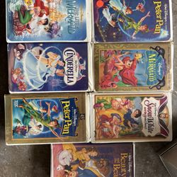 Disney VHS Movies 
