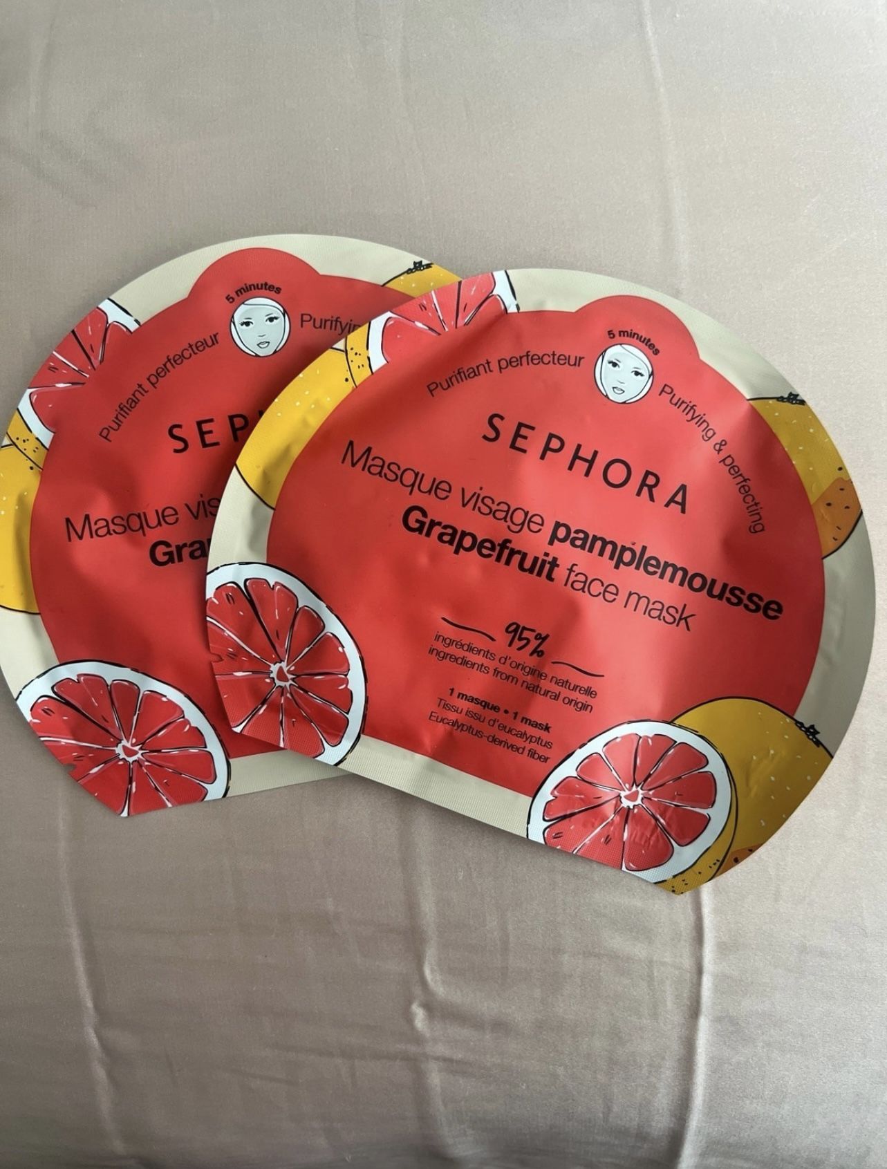 Sephora Grapefruit Face Mask Pack