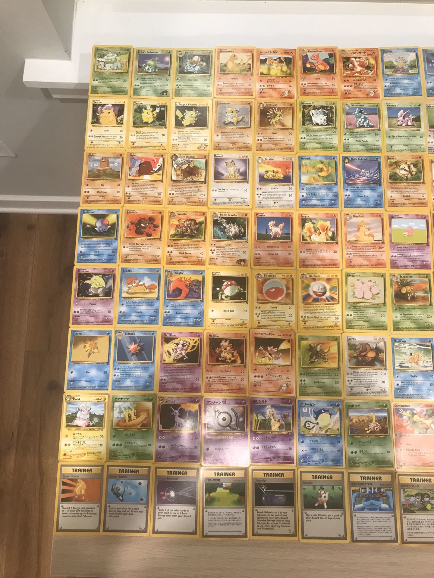 Original Pokemon Cards - 300+