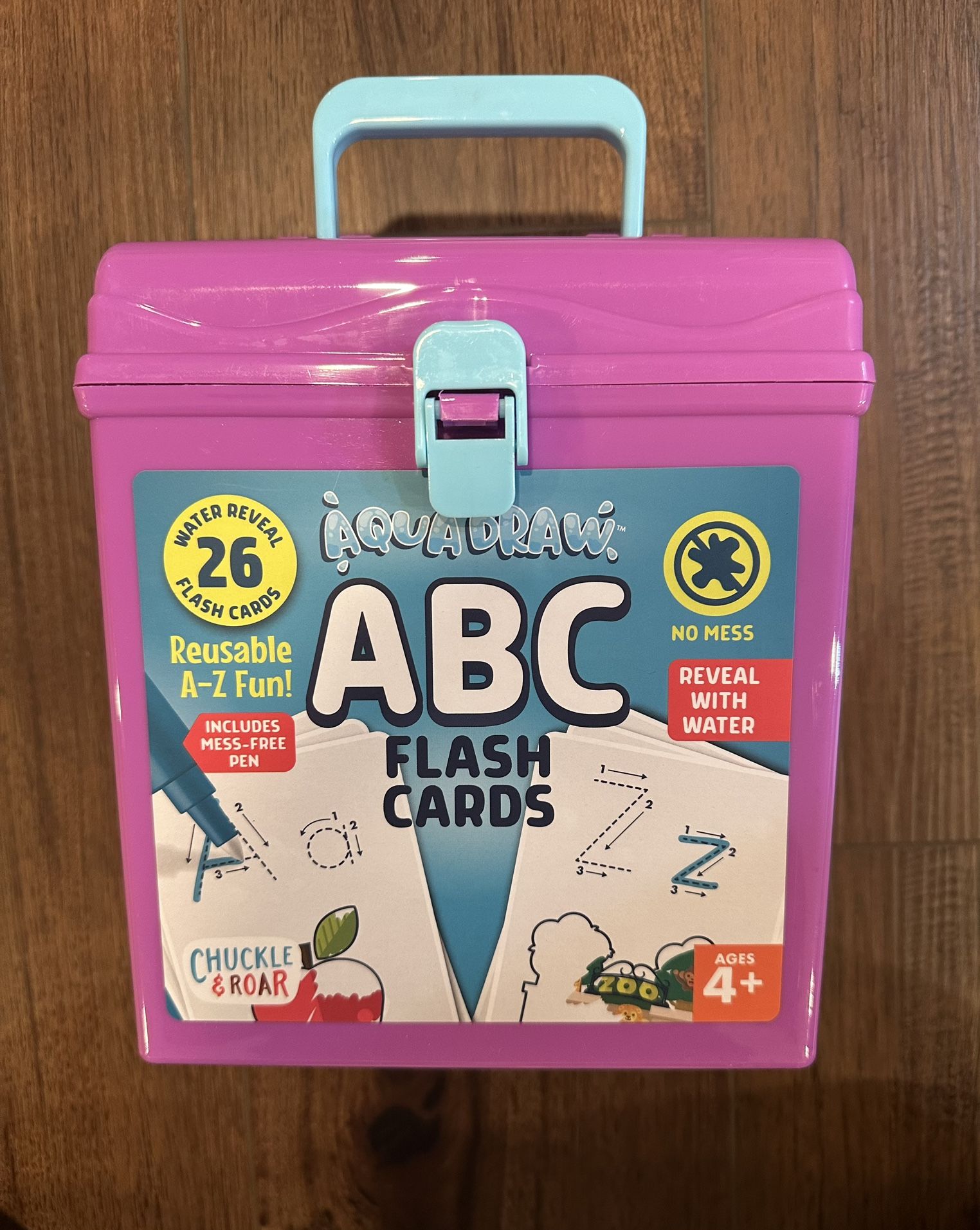 Aqua Draw ABCs Reusable Flashcards