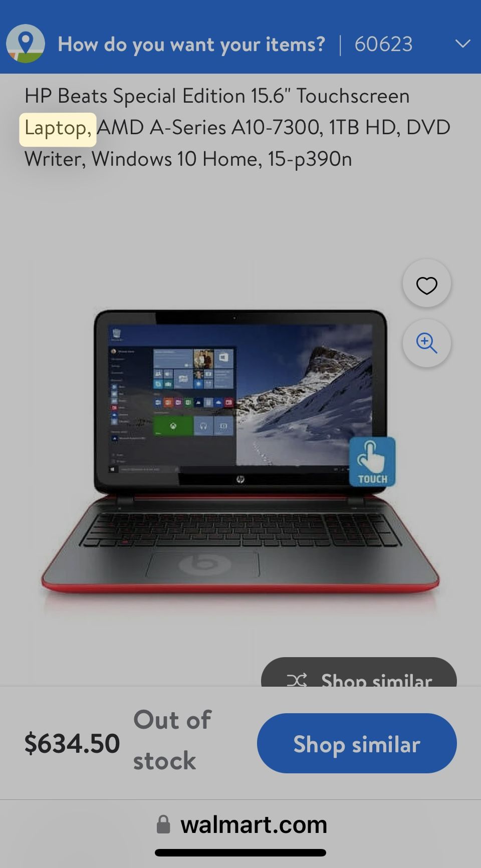 Hp Beats Touchscreen Laptop Special Edition