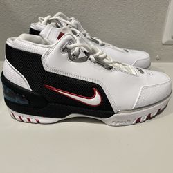 Air Zoom Generation White Black, Varsity Red Size 10.5