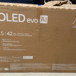 LG 42 Inch 4K OLED TV New 