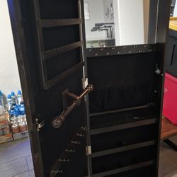 Jewelry Organizer With Mirror And Keys