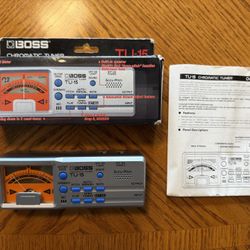 BOSS TU-15 Chromatic Tuner