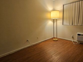 Van Teal Modern Brass Double-Rod Floor Lamp