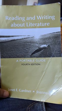Reading And Writing About Literature Textbook 