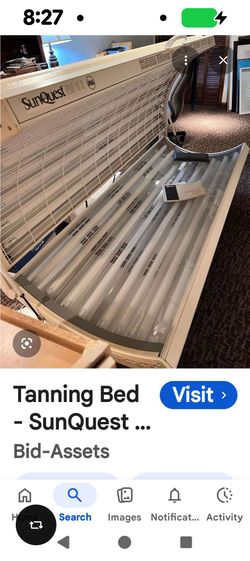 Tanning bed