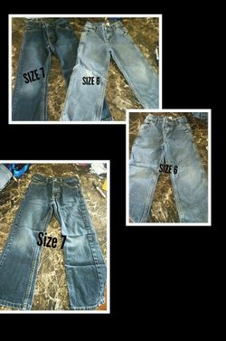 Boys Jeans size 6 & 7