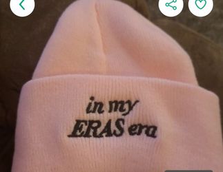 TAYLOR SWIFT PINK ERAS TOUR BEANIE ISFA