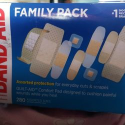 Band-Aid Brand Adhesive Sterile Bandage Variety Pack, Assorted, 280 ct