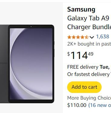 Samsung Galaxy Tab A9 - 64GB -