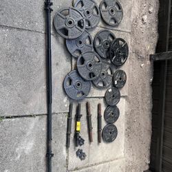 WEIGHTLIFTING SET 