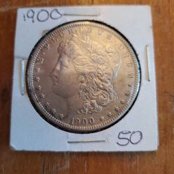 1900 Morgan Silver Dollar 