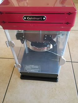 Cuisinart Popcorn Maker Machine Red