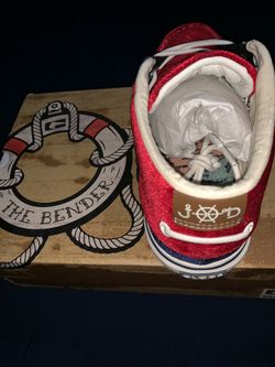 Globe Skateboard Shoes Navy/Dark red