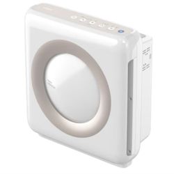 Coway Airmega AP-1512HH(W) True HEPA Purifier with Air Quality Monitoring, Auto, Timer, Filter Indicator, and Eco Mode, 16.8 x 18.3 x 9.7, White