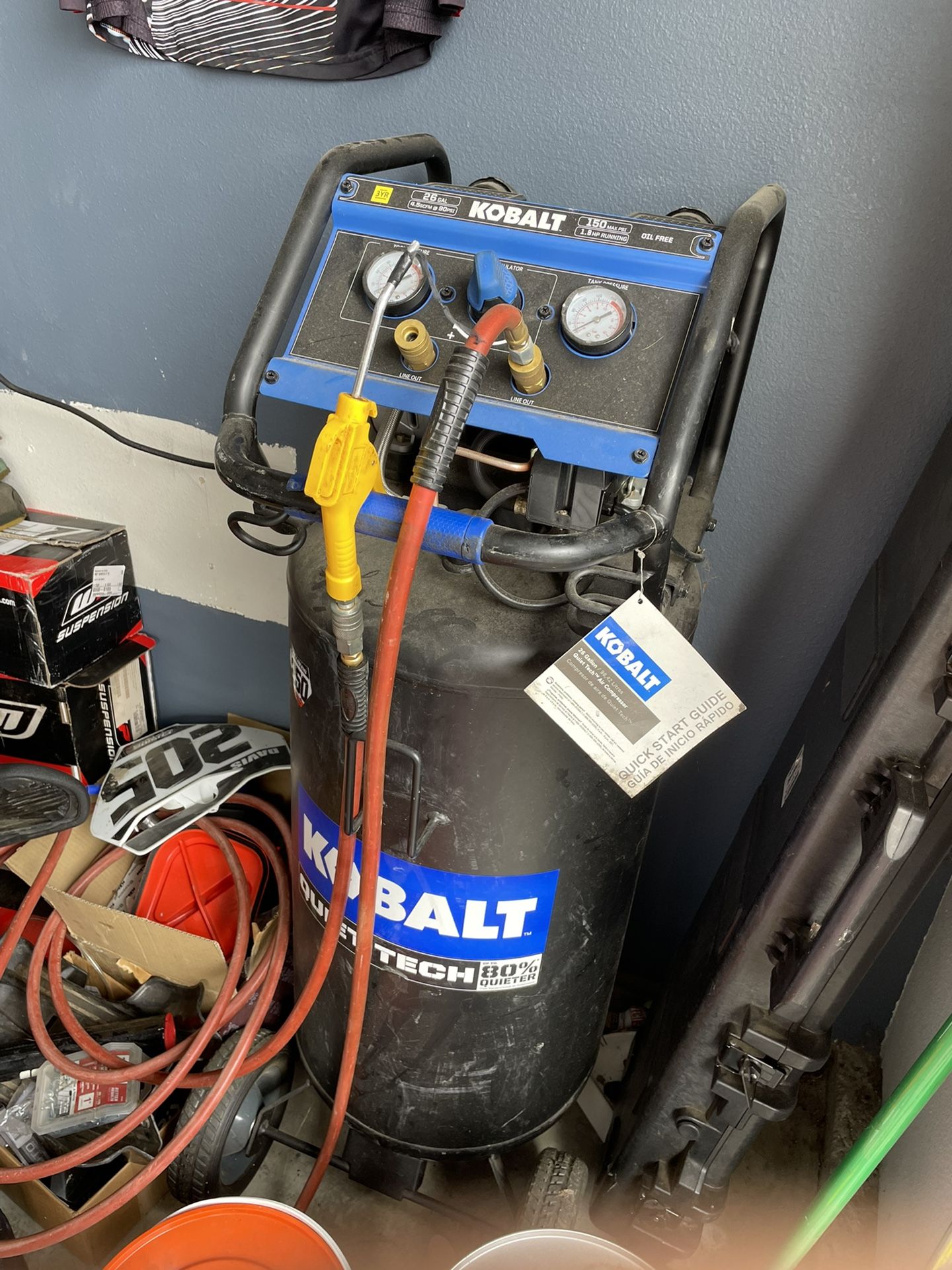 Kobalt 26 Gallon Air Compressor 