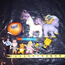 80's 90's Toys My Little Pony Muppet Babies Smurf Rugrats WWE