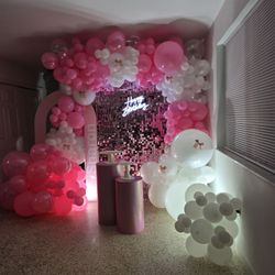 Balloon decorations for any occasion.