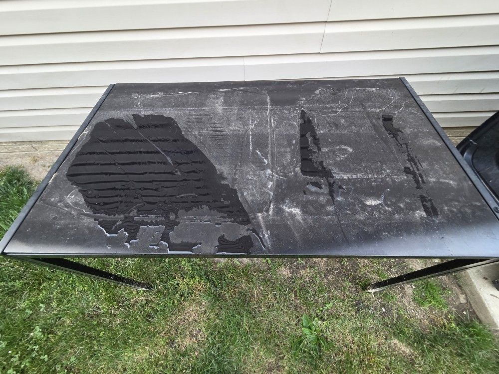 4ft Long 29wide 28tall Indoor or outdoor table..