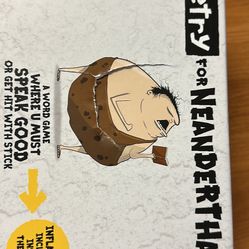  Poetry for Neanderthals 2+ Players - Ages 7+ - 15 Minutes to Play - Competitive Word Guessing Game - Party Game, Family Game Night, 