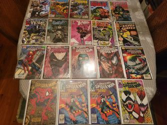 MARVEL DC COMICS SPAWN AMAZING SPIDERMAN VENOM HULK X-MEN KEY ISSUES CARNAGE AVENGERS  COLLECTION LOT SALE