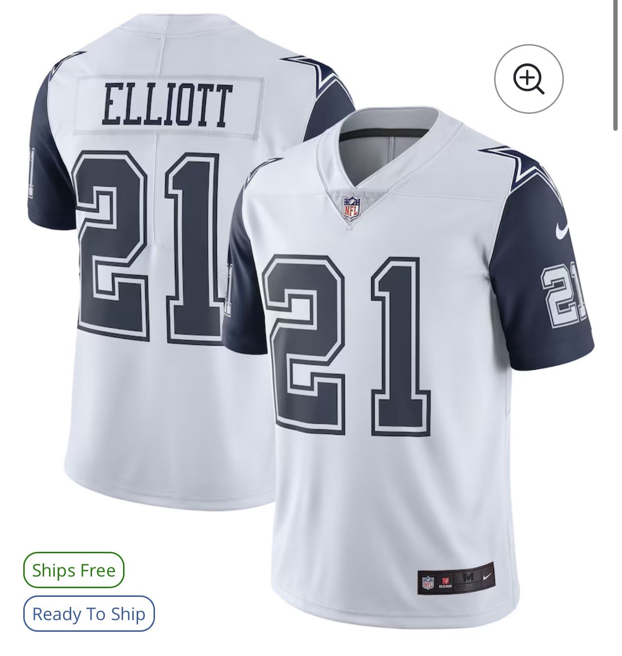 Signed Ezekiel Elliot jersey