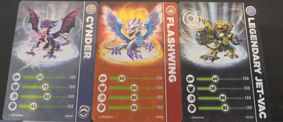 Skylanders Trading Cards