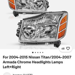 2004-2007 Nissan Titan Headlights 