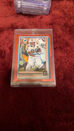 De’von achane numbered optic card 029/149