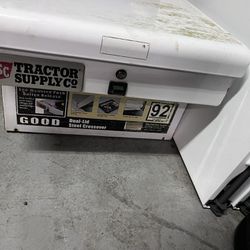 Tractor Supply White Toolbox