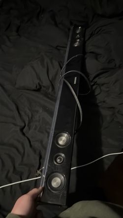 Samsung sound bar and wireless subwoofer