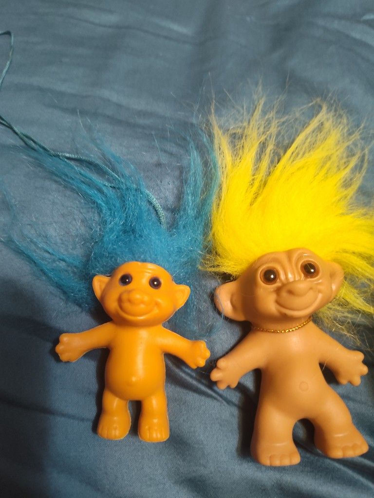 Troll Doll And Troll Necklace
