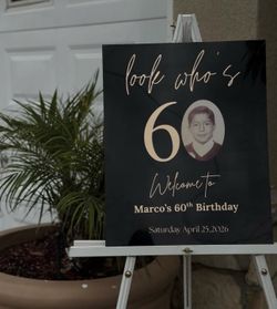 Welcome Party Signs