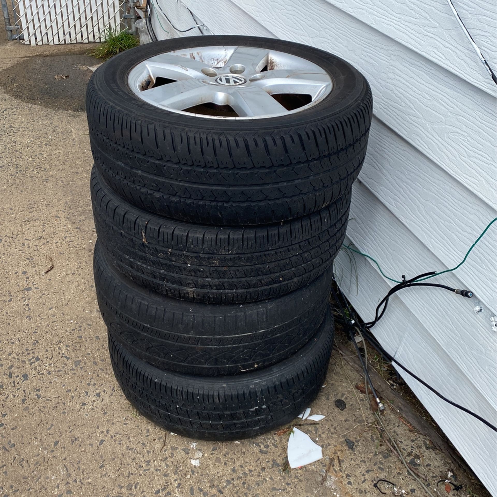 4 tires