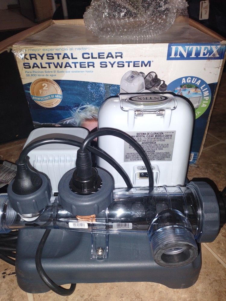 Intex Krystal Clear Saltwater System Model # CS8110.